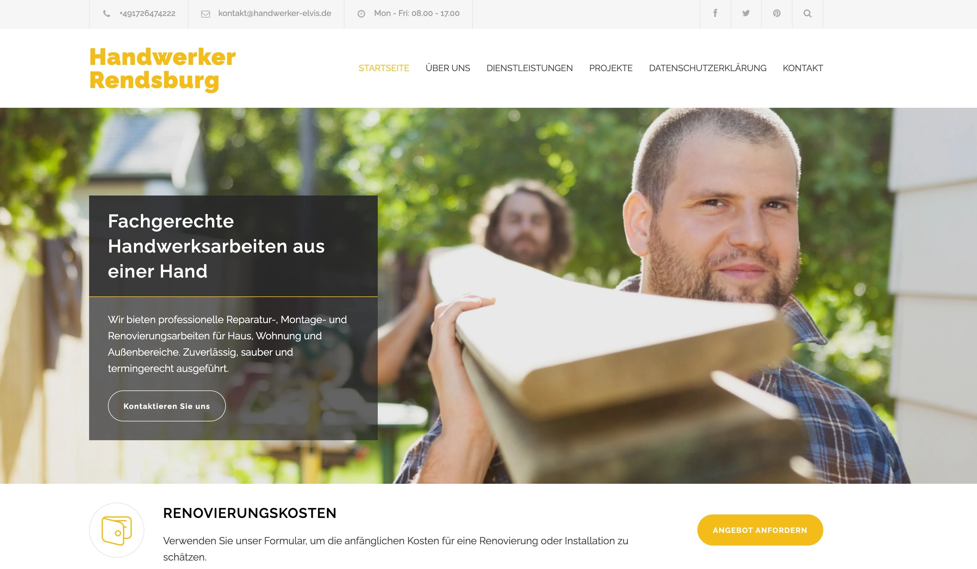 Handwerker Elvis project